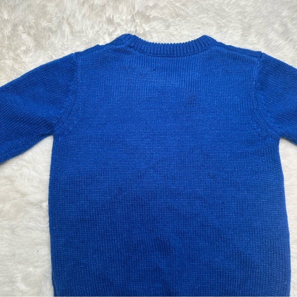 George Merry T-Rex Mas Sweater Blue Size 5T - Picture 15 of 16